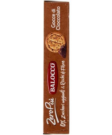  Italian Gourmet E.R. Balocco Zero Pi Biscotti Biscuits No Added Sugar Cookies with Rice and Wheat Pancakes Chocolate Drops and Extra Crunchy 210 g + Italian Gourmet Polpa di Pomodoro Box 400 g - Buy Online on GoSupps.com