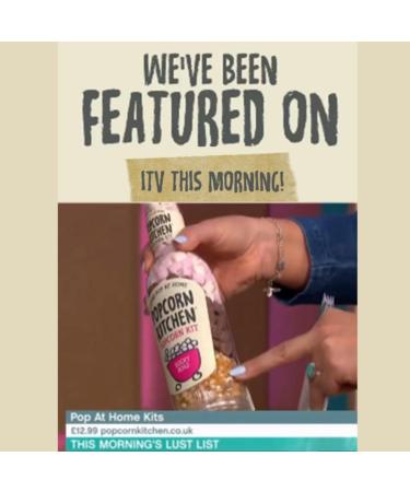 Popcorn Kitchen - Pop at Home - Popping Corn Kernel Kit (Rocky Road 360g) Rocky Road 440 g (Pack of 1) - Buy Online on GoSupps.com