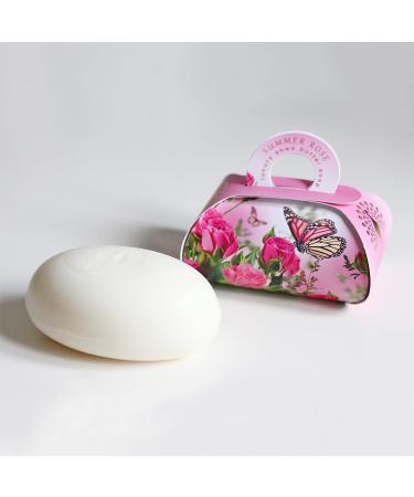 Buy The English Soap Company Large Gift Bag Bath Soap - Summer Rose 260g | International Shipping Available - Buy Online on GoSupps.com