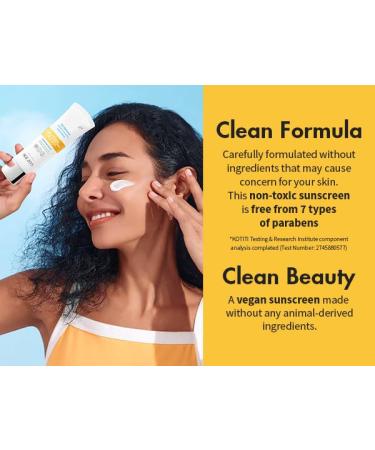 AGE20'S UV Defense Hydro Calming Sunscreen SPF 60+ | Korean Sunscreen | Moisturizing Creamy Formula No White Cast Lightweight Finish | Green Tea + Aloe Vera | Dermatest Excellent | 1.69 fl.oz*1 1.69 Fl Oz (Pack of 1) - Buy Online on GoSupps.com