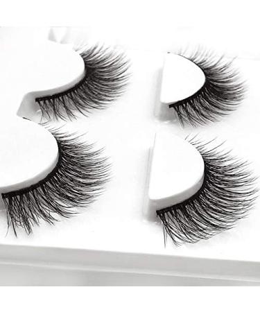 Smilart Fluffy Eyelashes 12mm Natural Look 3 Pairs False Eyelashes Wispy False Lashes Cat Eye Fake Eyelashes Resuable 3D Short Small Face Strip Lashes (6-12mm) - Buy Online on GoSupps.com