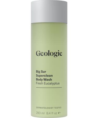 Geologie Big Sur Superclean Body Wash | Fresh Eucalyptus | 8.4 fl oz Big Sur | Fresh Eucalyptus 8.4 Fl Oz (Pack of 1)