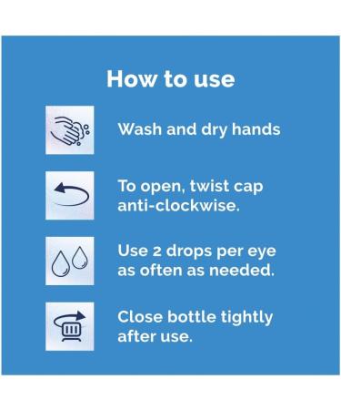 Optrex Eye Dew Dazzling Eye Drops 10 ml Pack of 6 - Buy Online on GoSupps.com