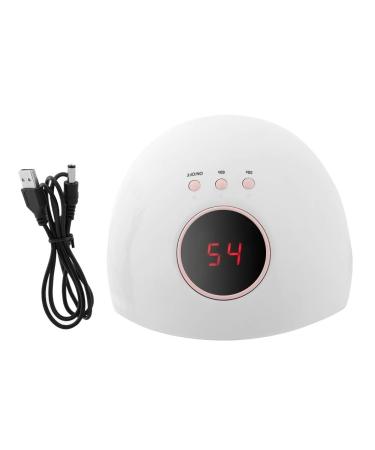 UV nail dryer lamp 24W uv led nail lamp gel hardening lamp with 30s/60s timer setting & auto sensor nail art tools accessories for all nail polish