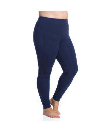 Rainbeau Curves Women's Curve Basix Compression Tights Curve Basix Compression Tight 46-48 Navy