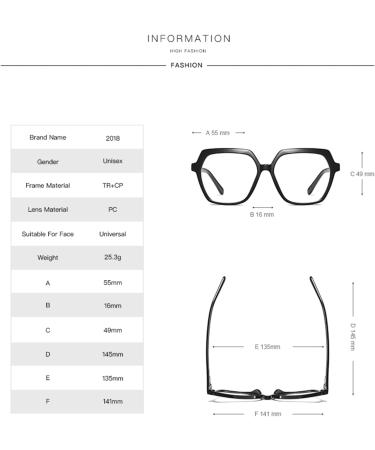 Shop Oversized Blue Light Glasses for Men & Women - Anti Eye Strain Computer Eyewear for Reading & Gaming - Buy Online on GoSupps.com