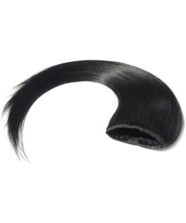 8" Clip in Hair Extension Human Hair One Piece #1 Jet Black (40g) - Buy Online on GoSupps.com