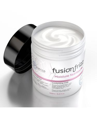 BR Science Fusion Frizz Moisture Nutrition Hair Mask - 500ml | Moisturizes, Adds Shine, Softens and Provides Silkiness - Buy Online on GoSupps.com