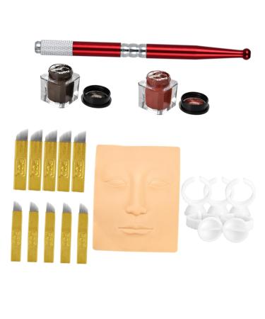 HAPINARY 1 Set Eyebrow Microblading Supply Make up Kit Eyebrow Microblading Kit Professional