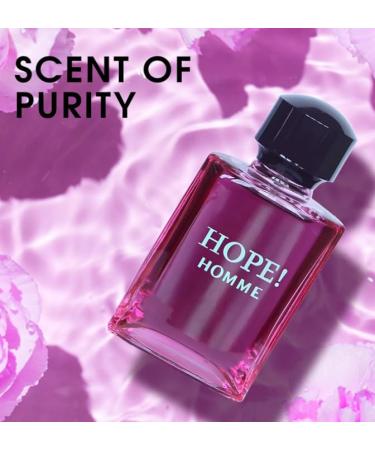 Hope Cologne for Men Eau De Toilette Natural Spray|Fruity and Floral Scent|Elegant and Classic Fragrance for all Skin Types|Casual and Formal Wear 3.4 Fluid Ounce/100 Ml - Buy Online on GoSupps.com
