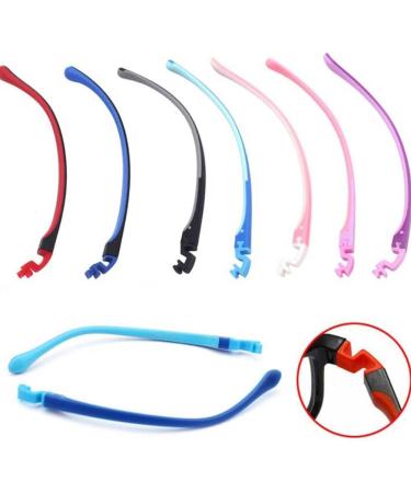 Buy Deebow Glasses Spare Bar - Removable Silicone Glasses for Kids | Universal Bayonet Type | Screwless Replacement Bars in Blue - Buy Online on GoSupps.com