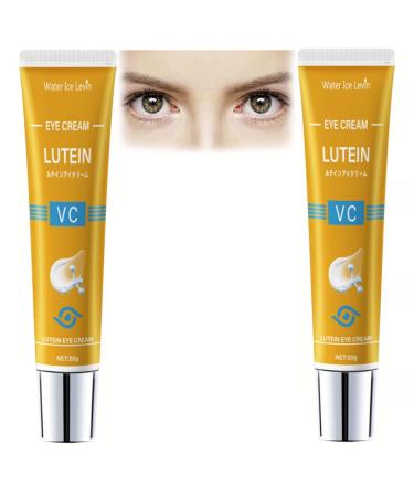 2PCS Anti-Wrinkle Eye Serum Cream Lutein-Anti Wrinkle Serum Wrinkle Essenceoil Lutein Eye Essence Gel for Women Men Lutein Cream For under eye