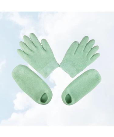 DEARMAMY Paraffin Wax Mitts 1 Set of Gel Spa Moisturizing Sock & Glove Hand Moisturizing Overnight for Skin Care Dry Cracked Spa Treatment Chapped Hands and Feet Moisturizing Socks - Buy Online on GoSupps.com
