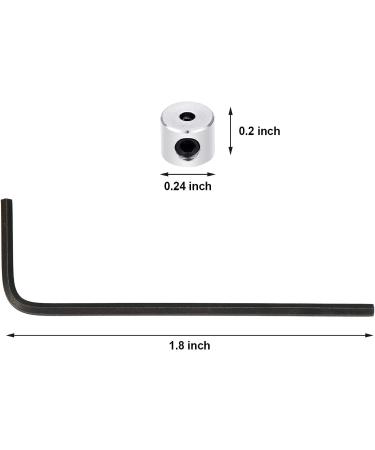 Mudder 100 Pcs Pin Keepers Locking Clasps with Wrench 6x5mm - Secure Your Pins Now - Buy Online on GoSupps.com