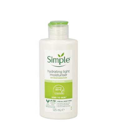 Simple Moisturizer 125ml - Hydrating & Lightweight | Buy Internationally - Buy Online on GoSupps.com