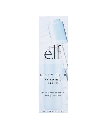 e.l.f. Beauty Shield Vitamin C Pollution Prevention Serum - Brightening & Protective Formula - Vegan & Cruelty-Free - 0.95 Oz - Buy Online on GoSupps.com