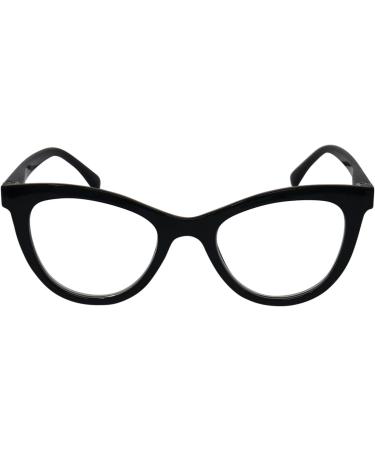 Stylish Mini Cateye Reading Glasses for Women - Thick Frame 1.0 Diopters Includes Free Case - Buy Online on GoSupps.com