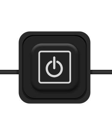FAFEICY 5V USB Heating Cushion - Carbon Fiber Silicone Thermostat Digital LED Controller | Neck Back Stomach Relief | 1.5m Line Length - Buy Online on GoSupps.com