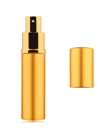 3Pcs 10ML Portable Mini Refillable Perfume Atomizer - Travel Spray Bottles for Purse - Gold - Buy Online on GoSupps.com