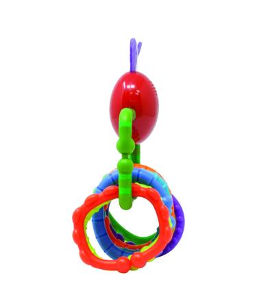 World of Eric Carle Very Hungry Caterpillar Rattle Teether with Links - 1 Count - Buy Online on GoSupps.com