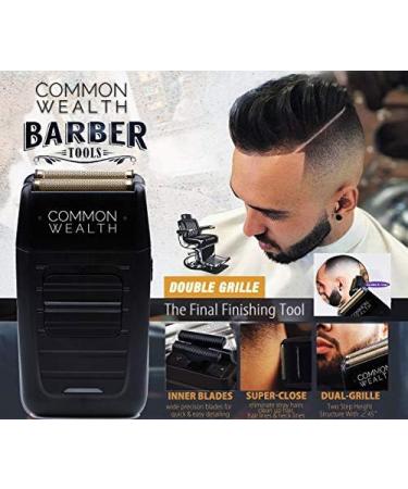 Common Wealth Professional Cordless Shaver - Hypoallergenic Foil Trimmer for Bump-Free Beard Shaping & Tapered Fades | CWPS26 - Buy Online on GoSupps.com