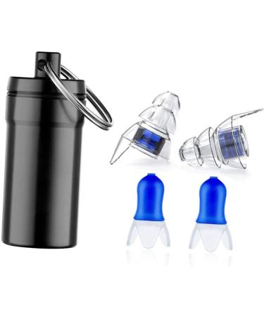 Buy Healvian Noise Filtering Earplugs - Silicone Gauges for Sleep & Travel - Sound Blocking & Noise Reduction Earplugs - Buy Online on GoSupps.com