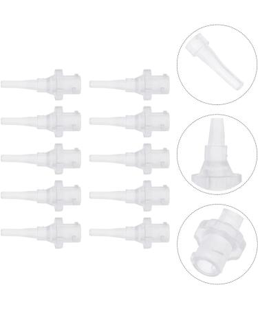 MAGICLULU 10pcs Disposable Ear Washer Replacement Tips for Adults Safe Ear Cleaning Tools Flexible Design for Efficient - Buy Online on GoSupps.com