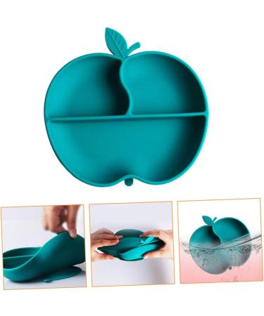 TOYANDONA Silicone Dinner Grid Tableware for Kids - Reusable Anti-fall Training Plate with Suction for Mess-free Eating - Buy Online on GoSupps.com