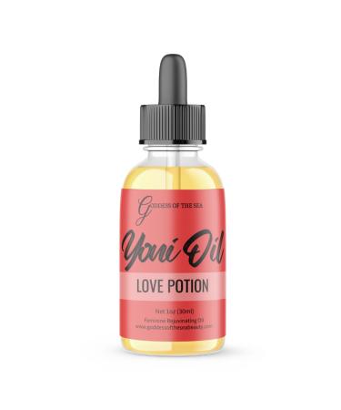 Rose Love Potion Yoni Oil Feminine Care - Stimulating Warm Sensation Natural Ingredients Feminine Care Daily Oil Great for Odor Razor Bumps Dryness Yeast BV  Glass Bottle with Dropper (1 oz)