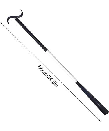 Elderly Sock Helper | Sock Puller Aid - Put On Sock Aid Puller Shoe Horn Function Detachable Dressing Hook Multifunction for Inconvenient Legs Rowces Black/White D - Buy Online on GoSupps.com