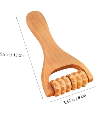Lurrose 12 STK Hand Roller Massage Tools - Acupuncture & Foot Massage Rollers for Leg Arm & Face - Wood Therapy Set (x4 Medium Balls) - Buy Online on GoSupps.com