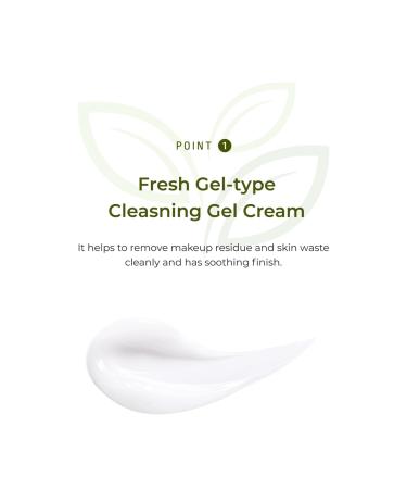 Nature Republic Aloe Vera Cleansing Gel Cream 150ml - Soothing & Moisturizing Skincare for All Skin Types - Buy Online on GoSupps.com