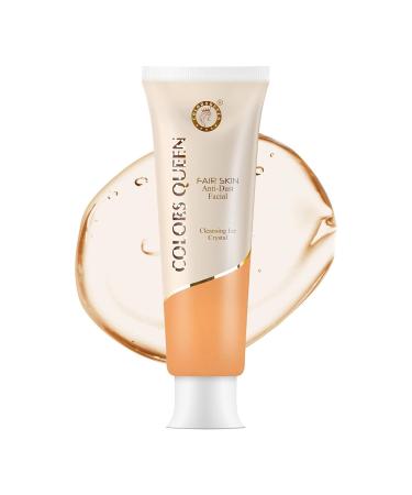 Anti Dust Facial Cleanser | Instant Dirt Removal Face Wash for Glowing Skin | Face Cleanser for Men and Women with Cleansing Ice Crystal Formula (50 gram)