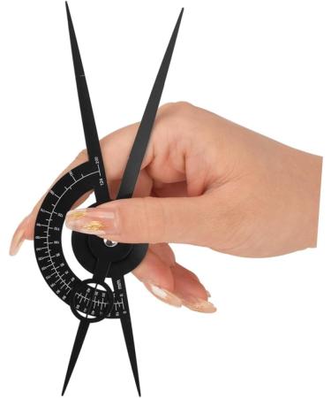 WOONEKY Eyebrow Measuring Mapping Balance Tattooing Supplies Stainless Positioning - Buy Online on GoSupps.com
