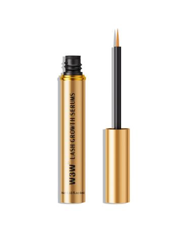Updated W3W Lash Serum W3W Eyelashes Growth Serum Lash Serum for Eyelash Enhance Eyelash Growth Serum Gentle Formula for Longer Fuller and Thicker Lashes 4ml