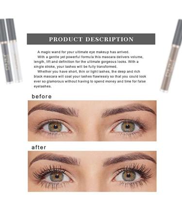 6 Colors Waterproof Rainbow Mascara Set - 3D Fiber Eyelash Volume for Stunning Look | International Shipping - Buy Online on GoSupps.com