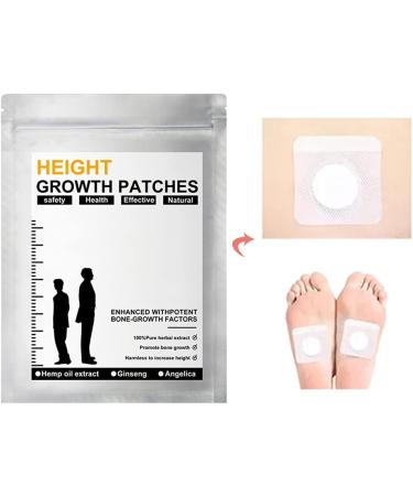 Elevate Your Height with KISBIBI Foot Position - 8-Piece Height Improvement Treatment for Adults & Teens | Optimal Sole Support for All Ages (White) - Buy Online on GoSupps.com