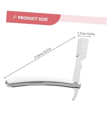Frcolor Professional Hairdresser Razor Accessories | Safety Razor Blades & Barbershop Tools for Perfect Shaving - Buy Online on GoSupps.com