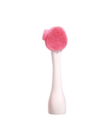 Facial Care Mud Silicone Brush Double-Head Soft Skin Instrument Cleansing Beauty Tools Zit (C One Size) One Size C