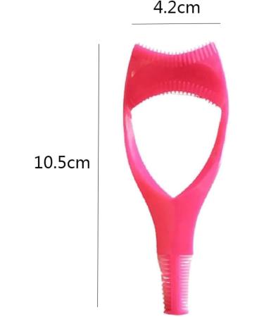 3 In1 Eyelashes Tools Mascara Shield Applicator Guard Mascara Shield Applicator Eyelash Brush Curler Guide Applicator Comb Makeup Tool False Lash Clip Eyelashes Applicator Tool Plastic Eyelashes Comb - Buy Online on GoSupps.com
