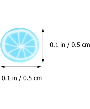 FRCOLOR 1000pcs Fruit Nail Art Slices 3D Acrylic Fruit Charms for Stunning Nail Designs - International Shipping - Buy Online on GoSupps.com