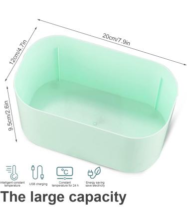 Mbnvtxh USB Baby Wipe Warmer 3 Mode 40-60 C Adjustable Baby Wipe Warmer Dispenser Portable Smart Wet Wipes Warmer Large Capacity Baby Wipe Heater for Kids Car Home Travel Baby Nursery(Green) - Buy Online on GoSupps.com