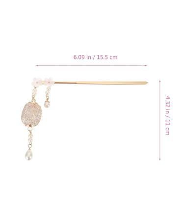 Retro Chinese Hair Rod Flowers Tassage Hairsticks | Elegant Hair Pins for Women & Girls - Buy Online on GoSupps.com
