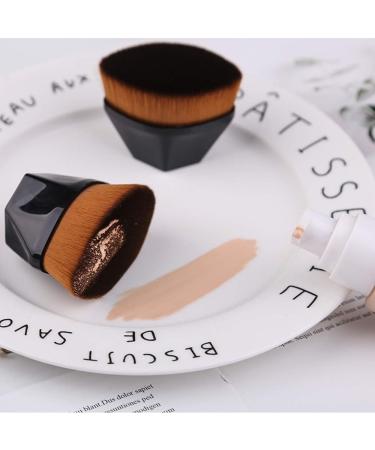 Soft Petal Shape Foundation Brush for Liquid Cream and Powder Foundation Blender Brush Professional Makeup Tool