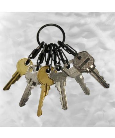 Nite Ize NI-KRGS-01-R3 Key Ring - Black | Durable Key Organizer - Buy Online on GoSupps.com