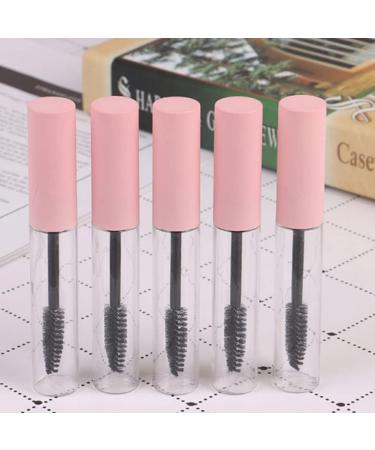 10pcs 10 Tubes De Mascara Tubes De Cils Vides Bouteilles De Cils Rechargeables Conteneur D' chantillon Cosm tique avec Pinceau De Cils Rose - Buy Online on GoSupps.com