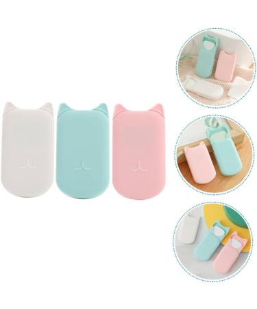 Angoily 3 Boxes Soap Flakes Hand Soap Flake Hand Washing Soap Mini Soap Mini Hand Lotion Bubble Soap Travel Soap Hand-washing Soap Slices Small Soap Slice Portable Abs Handwashing Fluid - Buy Online on GoSupps.com