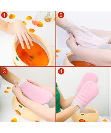 Chauffe-Cire + 1 Paire De Gants + 1 Paire De Couvre-Pieds Bain De Cire De Paraffine 200 W Pour Salon De Beaut Domicile Pour Spa Lisse Et Adoucit L' Pilation De La Peau S Che - Buy Online on GoSupps.com