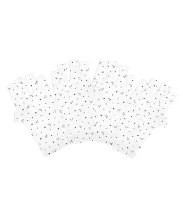 minkissy 8 Pairs Nail Gloves Protection Gloves for Manicures Gel Manicure Uv Gloves Uv Gloves for Gel Manicures Uv Lamp Glove for Gel Nails Pattern Polyester - Buy Online on GoSupps.com