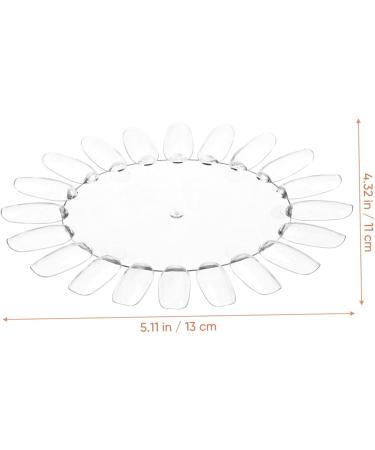  Healeved Healeved 10 Nail Art UV Nail Art Nail Art UV for nails transparent clear nail sticks Exercise builder Polish nail color chart nail color board display of the color of the nail - Buy Online on GoSupps.com